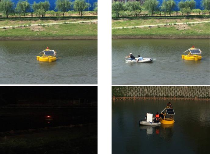 国内内河首台套浮标水质监测系统正式投用