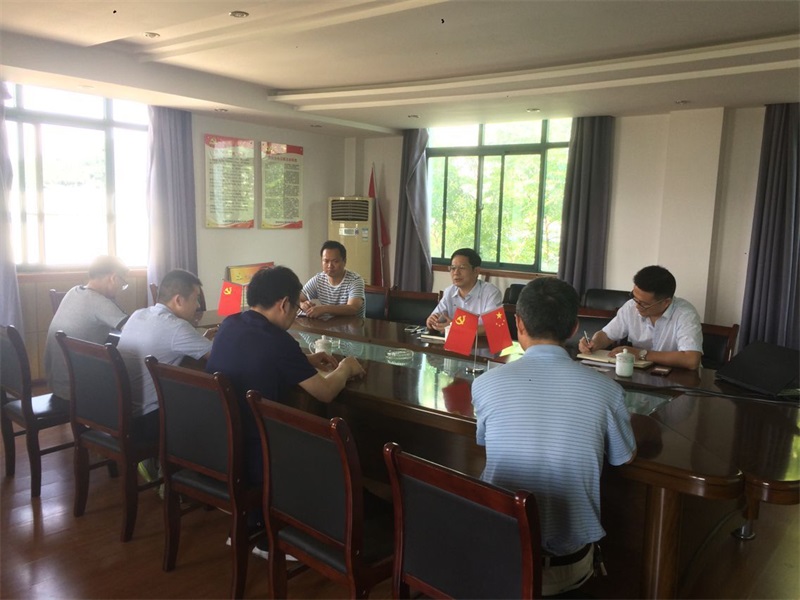 马鞍山市环保局领导莅临我公司指导工作